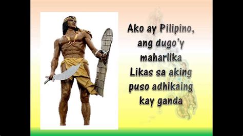 ako ay pilipino song lyrics